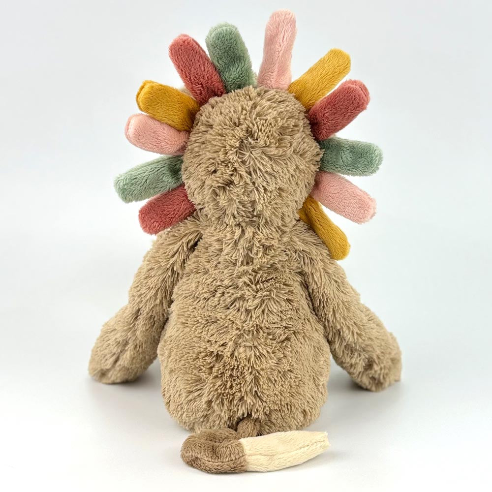 Löwe Stofftier mit Name und Geburtsdatum personalisiert Kuscheltier