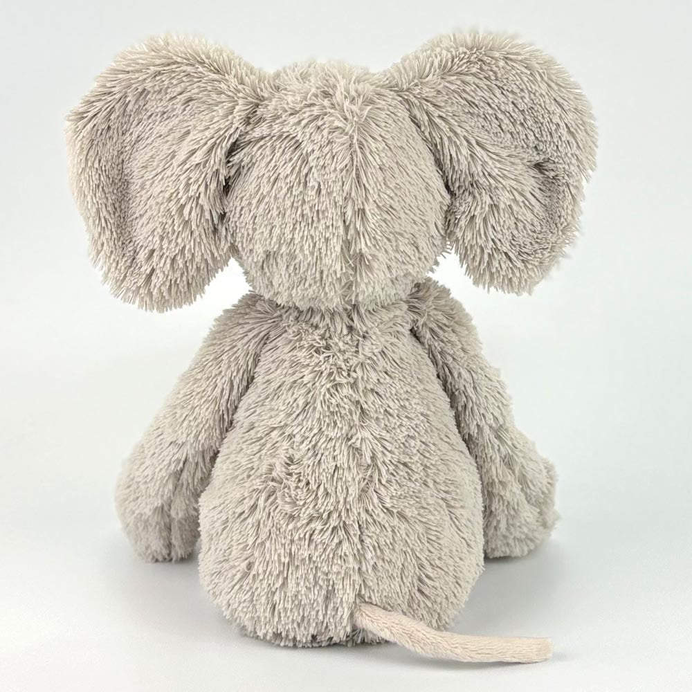 Elefant Stofftier mit Name und Geburtsdatum personalisiert Kuscheltier Geburtsgeschenk
