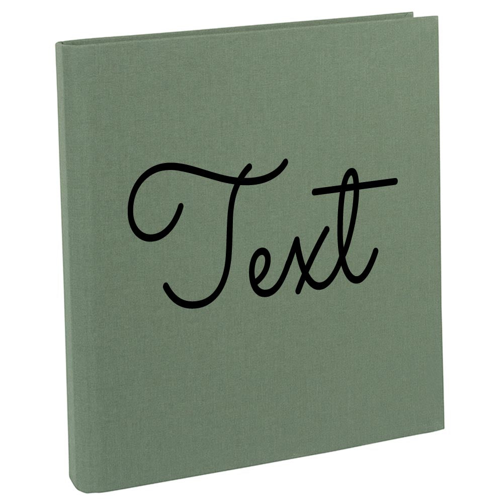 Zeugnismappe mit Namen Urkundenmappe personalisiert aus Leinen Schulkind Geschenk zur Einschulung Text