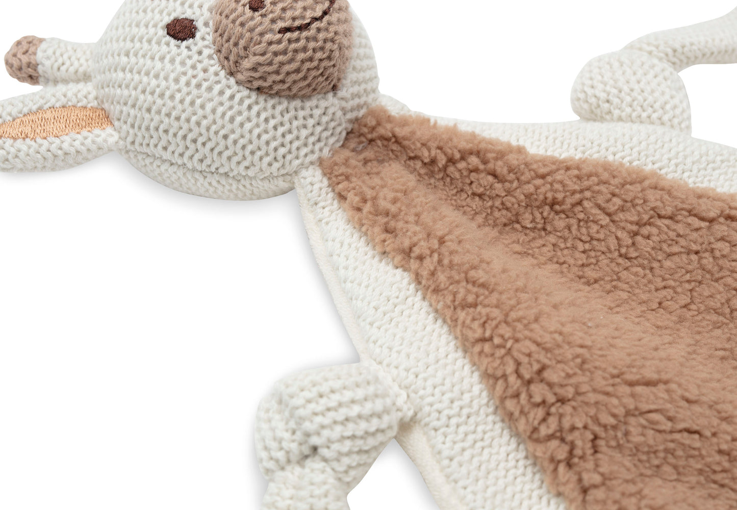 Schnuffeltuch mit Name Bestickt Kuscheltuch personalisiert Tröster Geschenk zur Geburt Giraffe