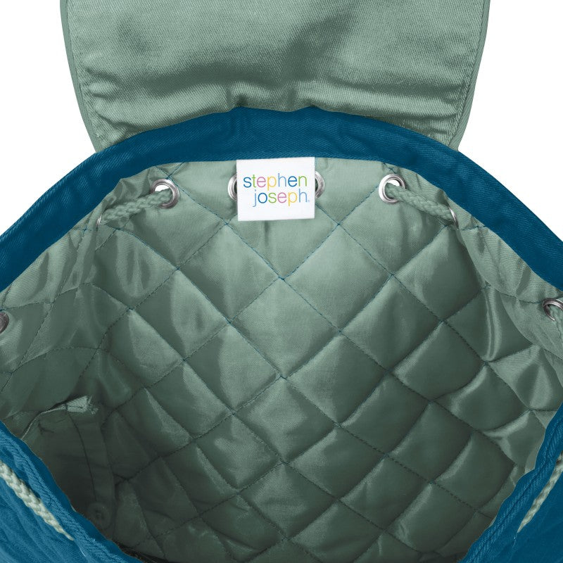 Personalisierter Rucksack für Kinder 8 Liter Kindergartenrucksack aus Baumwolle mit Namen bedruckt Motiv Koala