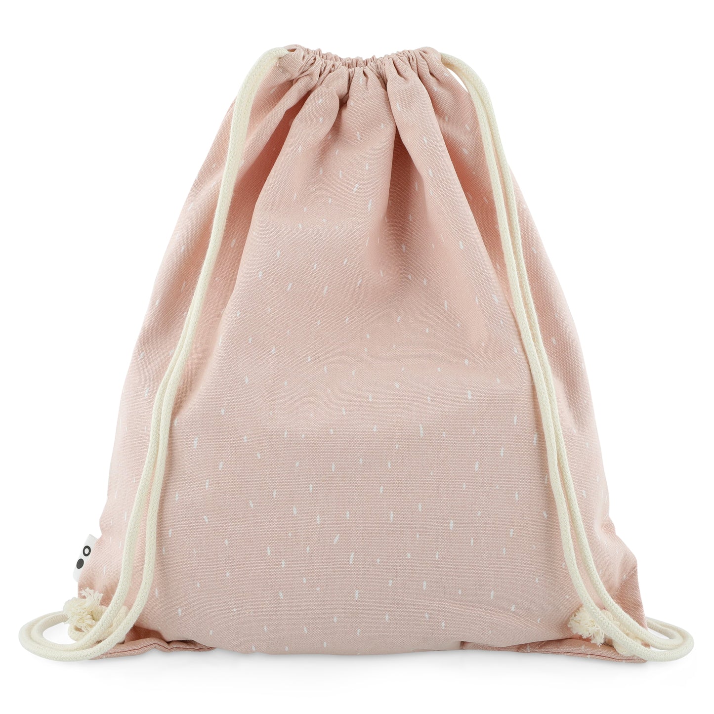Turnbeutel mit Name personalisiert von Trixie Sportbeutel Schwimmtasche für Kinder mit Tiermotiv und Wunschnamen bedruckt Hase