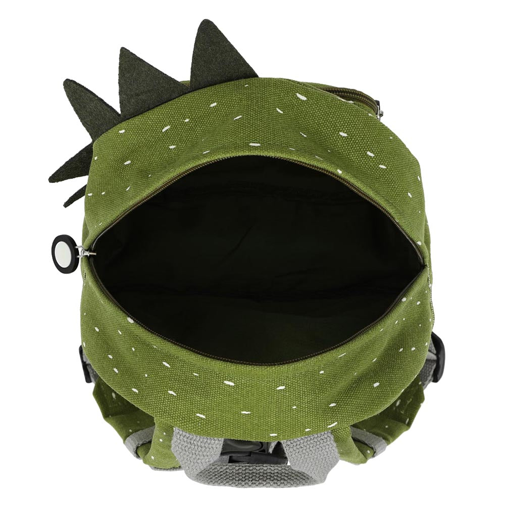 Personalisierter Kinderrucksack von Trixie mit Name für Kindergarten und Kita Motiv Dinosaurier