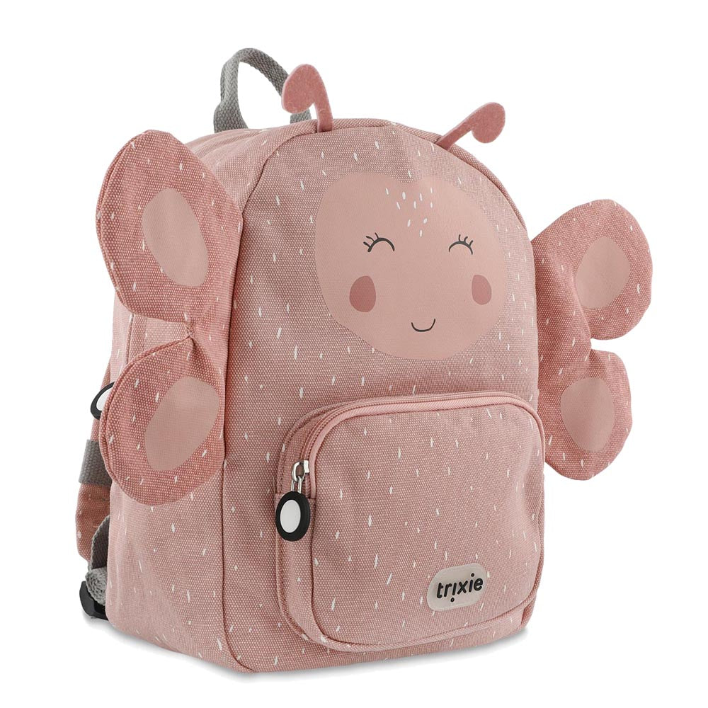 Personalisierter Kinderrucksack von Trixie mit Name für Kindergarten und Kita Schmetterling