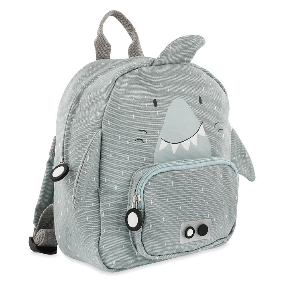 Personalisierter Kinderrucksack von Trixie mit Name für Kindergarten und Kita Hai