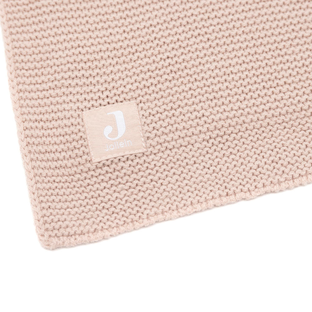 Personalisierte Strickdecke für Babys, mit Wunschname Bestickt, Kuscheldecke 75x100 cm verschiedene Farben