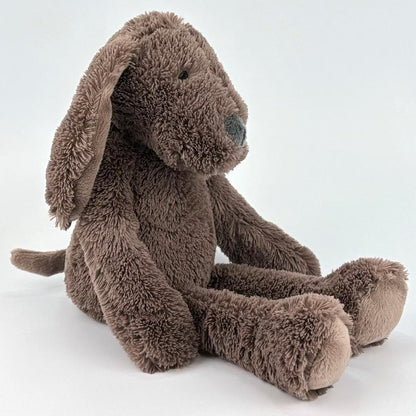 Hund Stofftier mit Name und Geburtsdatum personalisiert Kuscheltier Hündchen