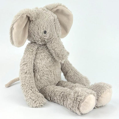 Elefant Stofftier mit Name und Geburtsdatum personalisiert Kuscheltier Geburtsgeschenk