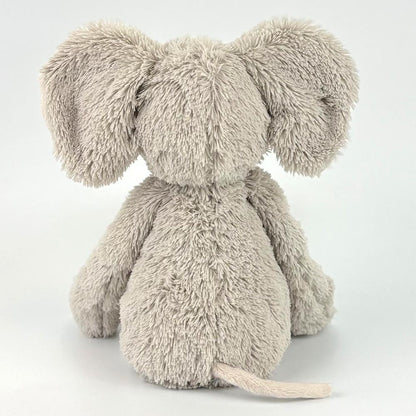 Elefant Stofftier mit Name und Geburtsdatum personalisiert Kuscheltier Geburtsgeschenk