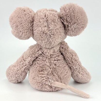 Maus Stofftier mit Name und Geburtsdatum personalisiert Kuscheltier Mäuschen