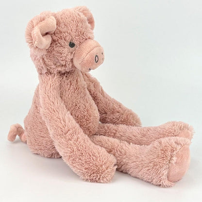Schwein Stofftier mit Name und Geburtsdatum personalisiert Kuscheltier Schweinchen