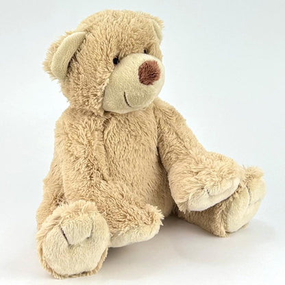 Stofftier Teddy Bär Geschenk mit Namen und Geburtsdatum personalisiert 25cm
