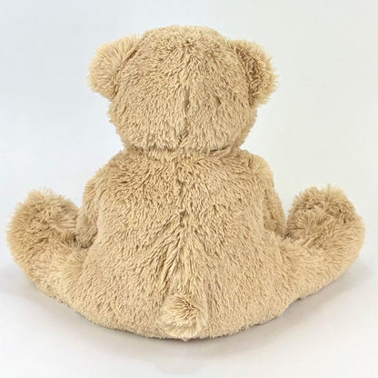 Stofftier Teddy Bär Geschenk mit Namen und Geburtsdatum personalisiert 25cm