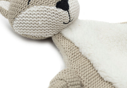 Schnuffeltuch mit Name Bestickt Kuscheltuch personalisiert Fuchs Geschenk zur Geburt
