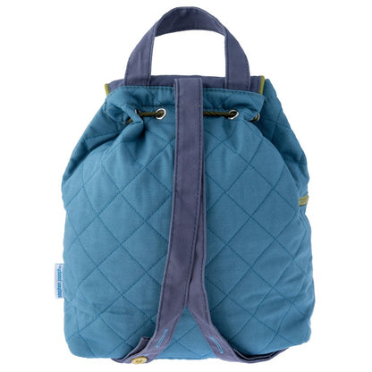 Personalisierter Rucksack für Kinder 8 Liter Kindergartenrucksack aus Baumwolle mit Namen bedruckt Kipplader