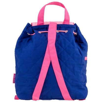 Personalisierter Rucksack für Kinder 8 Liter Kindergartenrucksack aus Baumwolle mit Namen bedruckt Motiv Ballet Bunny