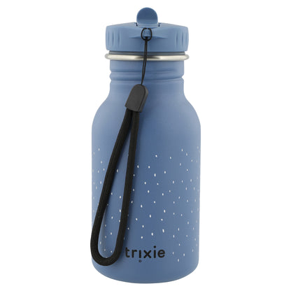 Edelstahl Trinkflasche für Kinder mit Namen graviert von Trixie ultraleicht auslaufsicher Trinkschnabel für Kinder ab 3 Jahren Elefant