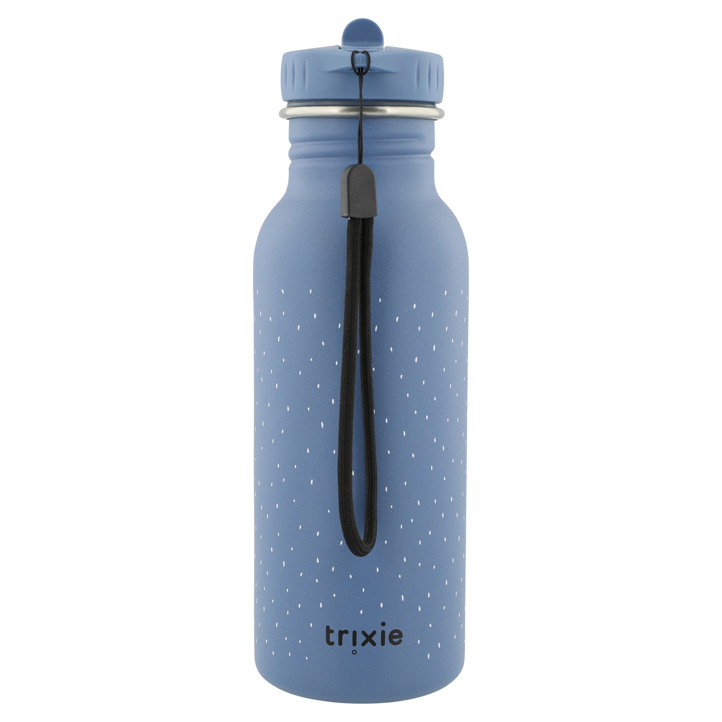 Edelstahl Trinkflasche für Kinder mit Namen graviert von Trixie ultraleicht auslaufsicher Trinkschnabel für Kinder ab 3 Jahren Elefant