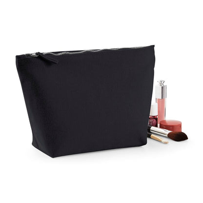 Kosmetiktasche mit Name Bedruckt personalisierte Schminktasche für Handtasche Beautybag Accessoire Tasche Schwarz