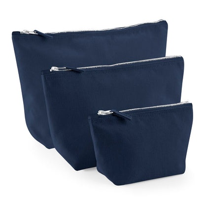 Kosmetiktasche mit Name Bedruckt personalisierte Schminktasche für Handtasche Beautybag Accessoire Tasche Navy