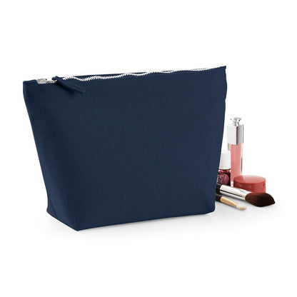 Kosmetiktasche mit Name Bedruckt personalisierte Schminktasche für Handtasche Beautybag Accessoire Tasche Navy