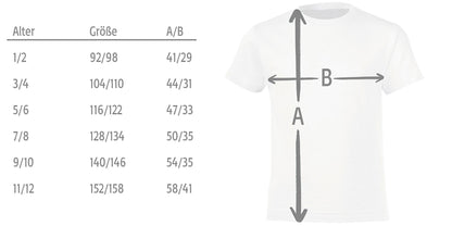 Kinder T-Shirt zum Geburtstag mit Motiv Löwe, personalisiert mit Wunschname und Zahl, Geburtstagsshirt aus Baumwolle