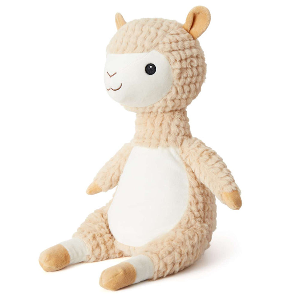 Stofftier Alpaka mit Name personalisiert Kuscheltier für Kinder Flauschiges Plüschtier 40cm Motiv Name