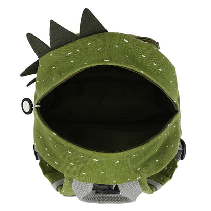 Personalisierter Kinderrucksack von Trixie mit Name für Kindergarten und Kita Motiv Dinosaurier