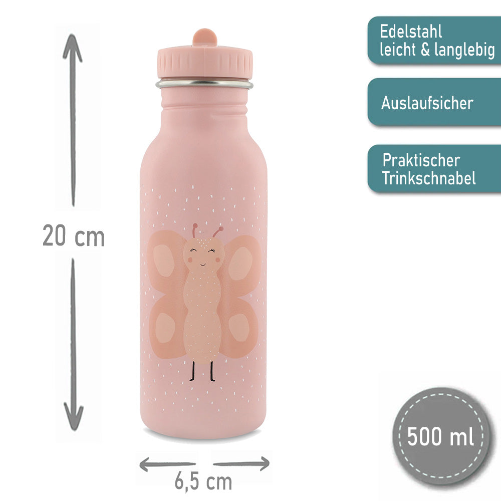 Rucksack + Trinkflasche im Set von Trixie mit Name personalisiert Motiv Schmetterling
