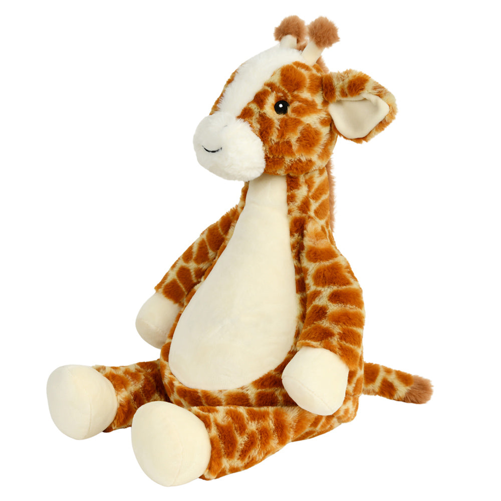 Personalisiertes Stofftier Giraffe Kuscheltier Bestickt Plüschtier zur Geburt Stickmotiv Name