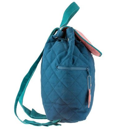 Personalisierter Rucksack für Kinder 8 Liter Kindergartenrucksack aus Baumwolle mit Namen bedruckt Motive Taube