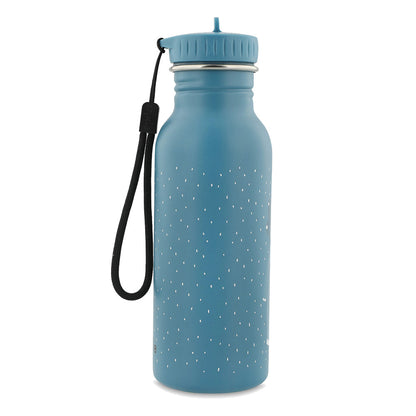 Edelstahl Trinkflasche für Kinder mit Namen graviert von Trixie ultraleicht auslaufsicher Trinkschnabel für Kinder ab 3 Jahren Triceraptops