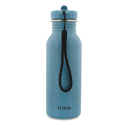 Edelstahl Trinkflasche für Kinder mit Namen graviert von Trixie ultraleicht auslaufsicher Trinkschnabel für Kinder ab 3 Jahren Triceraptops