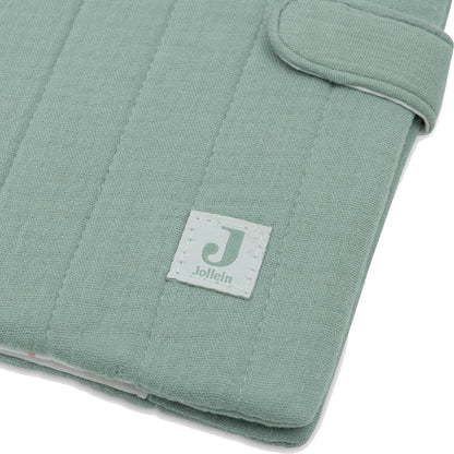 Personalisierte U-Heft Hülle mit Druckknopfverschluss weiches, aber stabiles Material für das Kinderuntersuchungsheft mint