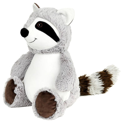 Personalisiertes Stofftier Waschbär Kuscheltier Bestickt Plüschtier zur Geburt Stickmotiv Buchstabe