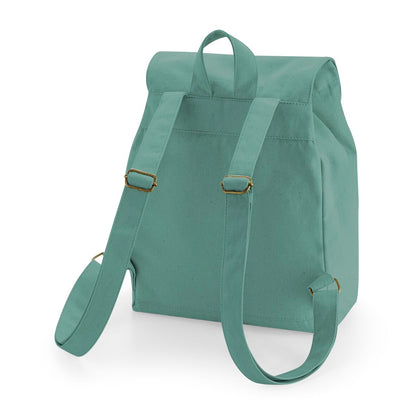 Personalisierter Rucksack aus Bio Baumwolle Kinderrucksack Stoffbeutel mit Name bedruckt verschiedene Farben